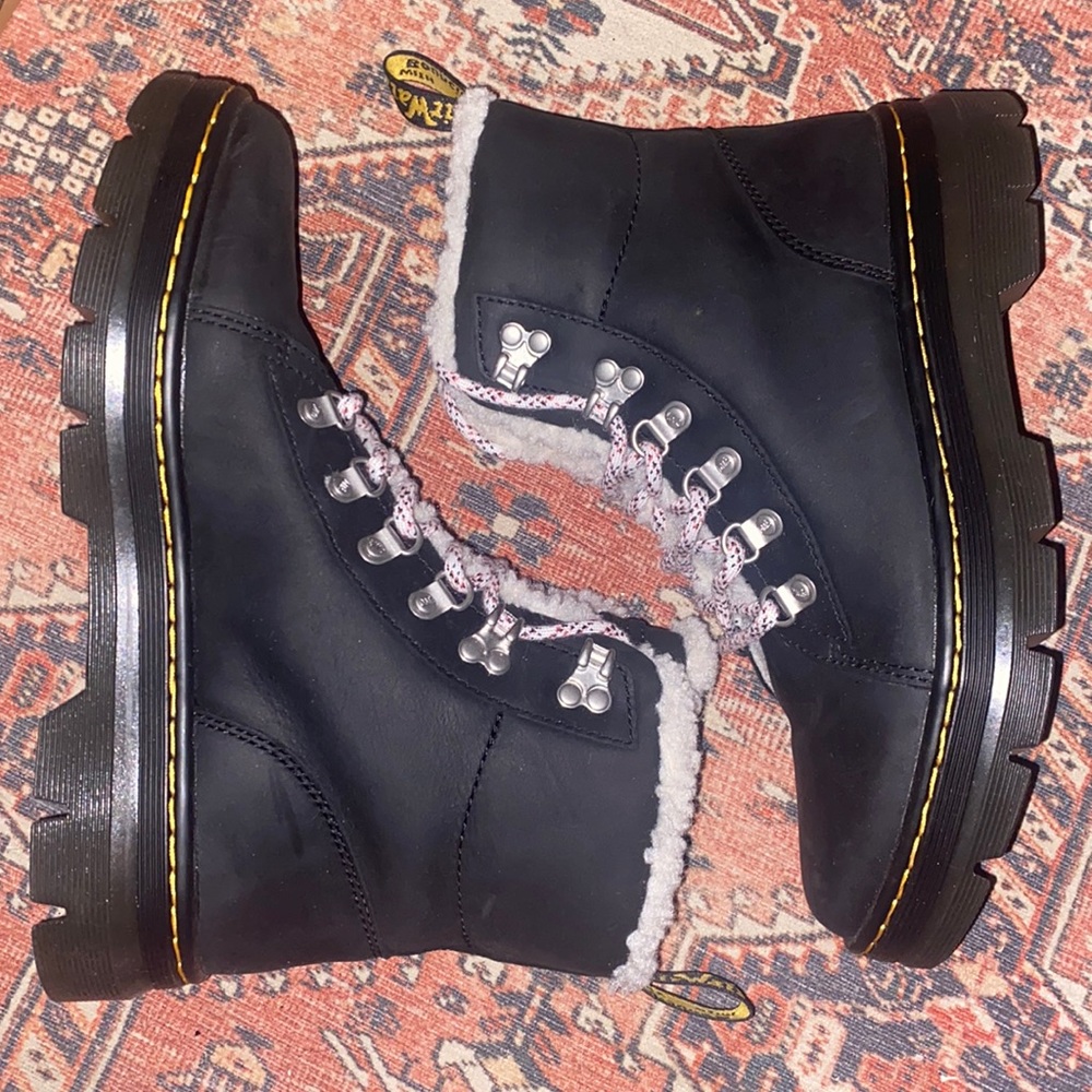 Dr. Martens Combs with Fur